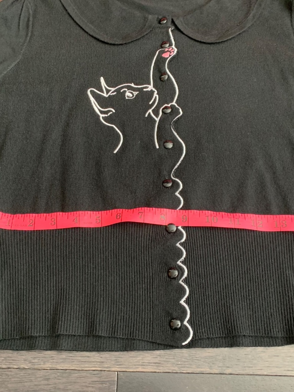 Cute cat cardigan - Picture 4 of 4